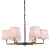 Lampa wisząca STOCKHOLM złota P06636BK AU - Cosmo Light